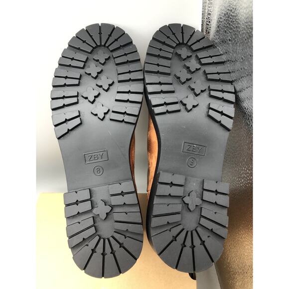 ZBY LPCBDEE Womens Classic Chelsea Boots Fashion Elastic Bands Slip On 8 M9J175 - Picture 10 of 13